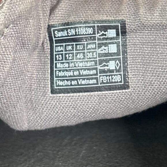 SANUCK Mens You Got My Back Chill Sidewalk Surfer Shoes Size 13 - Picture 5 of 6